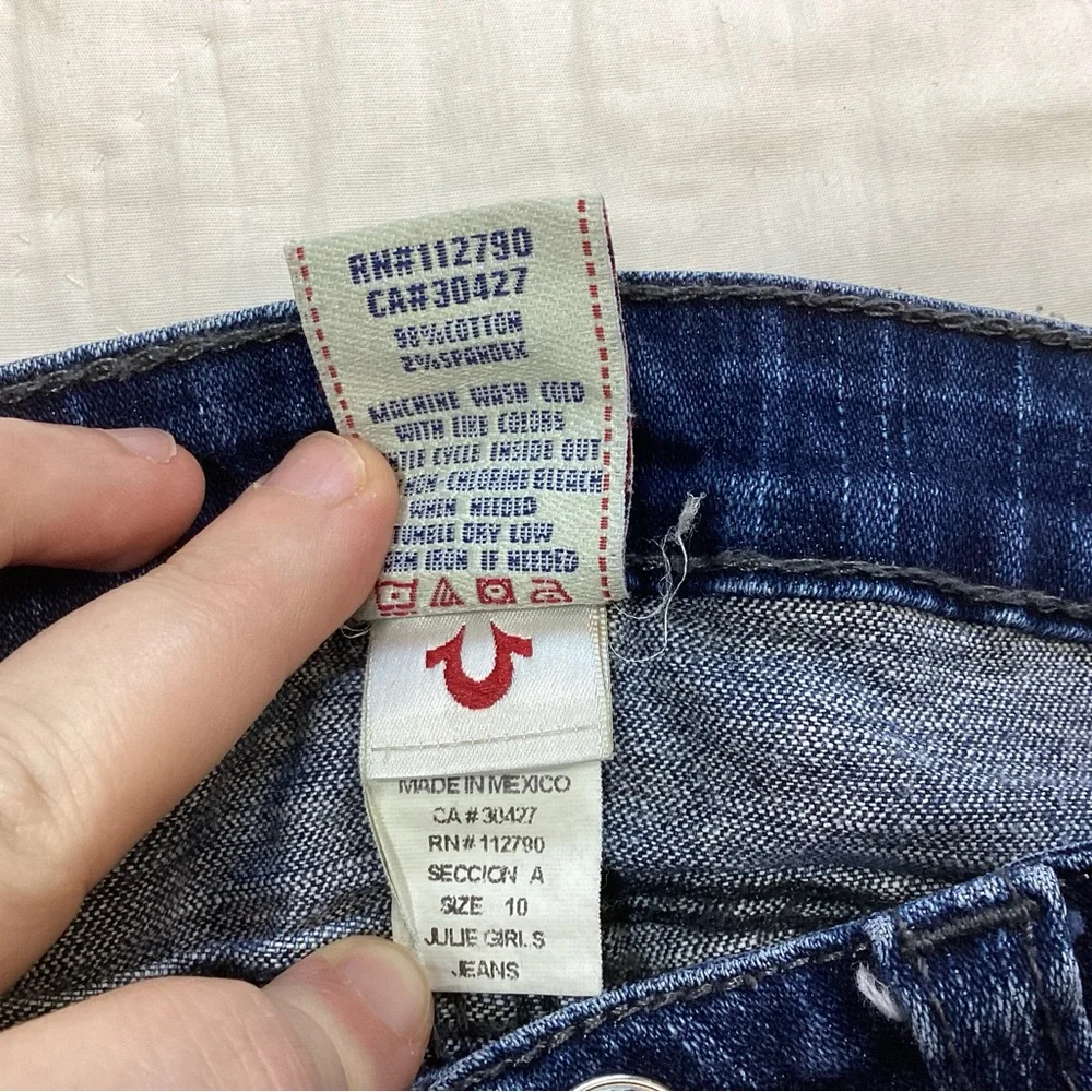 Girls True Religion Julie Skinny‎ Jeans 10